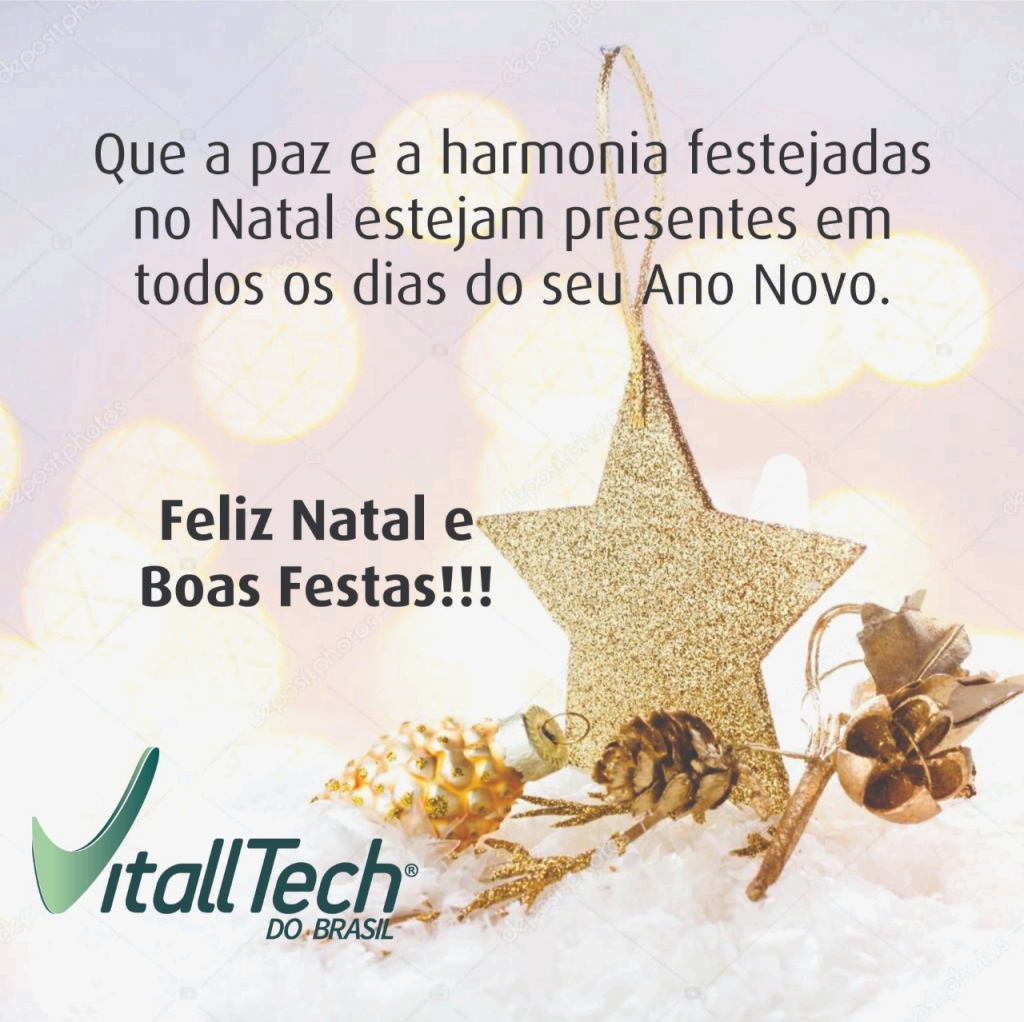 Mensagem De Boas Festas Vitalltech